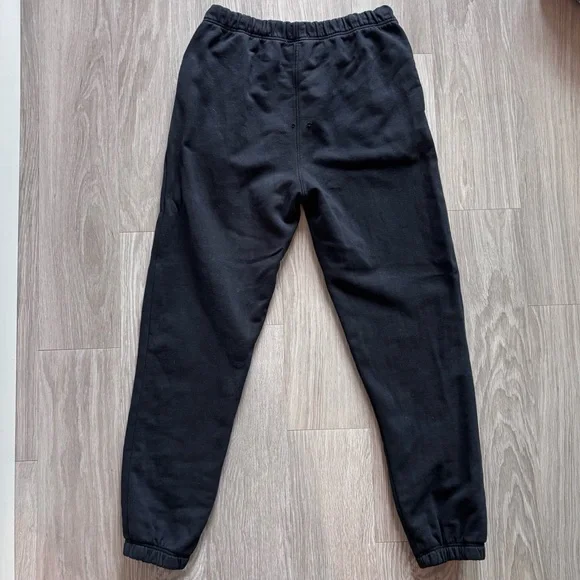 *flaw MATE the Label Black Jogger Sweatpants Size Medium - Picture 3 of 5